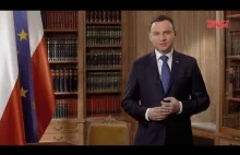 Orędzie prezydenta RP Andrzeja Dudy