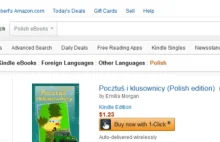 Kindle Store ma wreszcie kategorię z książkami po polsku.