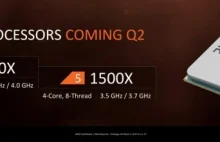 AMD Ryzen 5 1600X i 1500X - nowe chipy już niebawem