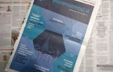 Bufetowa wydała 19 000 złotych na reklamy na temat reprywatyzacji