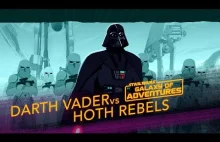Animowany Darth Vader kosi Rebeliantów na Hoth