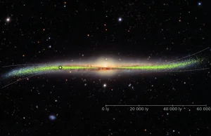 Polscy naukowcy wyznaczyli kształt Drogi Mlecznej