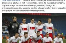 Z całego serca życzy Polakom, by skompromitowali się na Euro'16