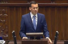 Morawiecki: Zwiększone wydatki socjalne z uszczelnienia VAT.