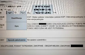 Pobicie trzylatka w sali zabaw, napastnik był młodszy!