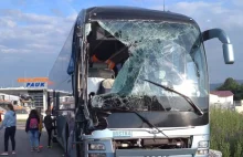 Wypadek polskiego autobusu z dziećmi w Austrii