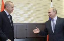 Putin spotkał się z Erdoganem: ,,Sytuacja jest bardzo ostra''