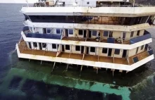 On board a ghost ship: Costa Concordia