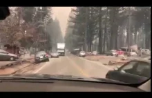 Kalifornia w ogniu przerażające nagranie