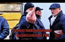 Protest funkcjonariuszy bezpieczeństwa PRL