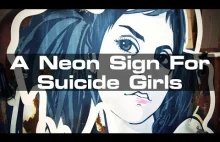 Budowa neonu dla Suicide Girls.