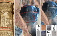 Zdjęcia z NASA z marsa. Znaleziono coś co wygląda jak statua z petroglifami