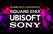 Square Enix, Ubisoft, and Sony E3 2018