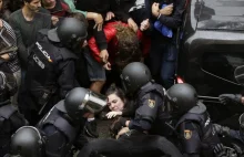 Referendum ws. niepodległości Katalonii. Policja użyła gumowych kul