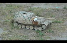 Home-made 1:10 RC Ferdinand Tank