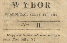 Gospodarz w Polsce roku 1786. Starodruki.