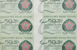 Banknoty z PRL-u odtajnione po 30 latach