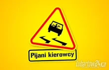 Jechał pijany z pasażerami na dachu