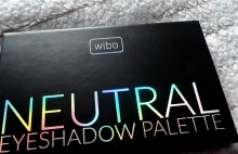 ONA i ON blogują: Wibo - Neutral Eyeshadow Palette