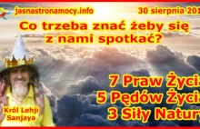 Co trzeba znać żeby się z nami spotkać❓ ✅7 Praw Życia ✅5 Pędów Życia ✅3...