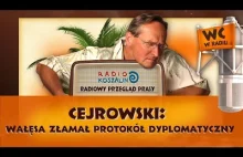 Cejrowski: Wałęsa złamał protokół dyplomatyczny | Odcinek 562 - 03.09.2016