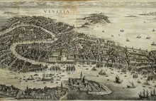 Mapa Wenecji z 1650 roku