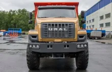New Russian off-road truck-car Ural 6x6