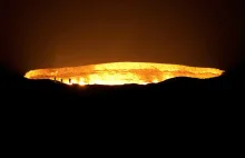 Wrota Piekieł, czyli ognista dziura w Turkmenistanie -