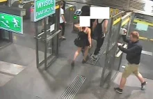 Warszawa: wandal zniszczył drzwi od metra. Rozpoznajesz go?