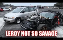 Minivan vs 1500hp corvette