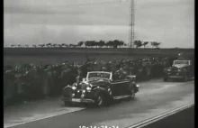 Hitler otwiera autostradę A18 w 1936 roku: Wrocław - Krzywa