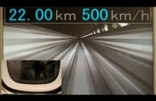 Jak jeździ japoński Maglev i jak nim się jeździ 500 km/h