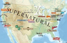Mapa miejsc z amerykańskich seriali