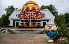 Kołomyja - pisanka gigant i najliczniejszy zbiór malowanych jajek na świecie