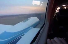 Cessna ląduje bez podwozia