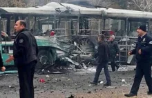 Eksplozja autobusu z tureckimi żołnierzami. Są zabici i ranni
