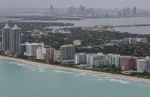 Wzrost poziomu morza polknie Miami i Nowy Orlean.
