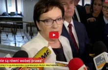 Kopacz bliska płaczu po ułaskawieniu Kamińskiego