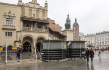 Wiercą pod Rynkiem Głównym w Krakowie