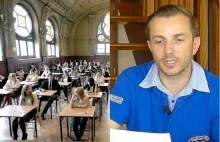 Dziennikarz zdobył 70 proc. na maturze z polskiego analizując własny tekst.