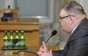 Święczkowski przed komisją do spraw nacisków "Padło wiele kłamstw"