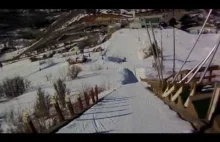Pokonać własny strach - czwartoklasistka skacze na nartach