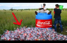 1000 litrów Coca-Coli + Mentosy