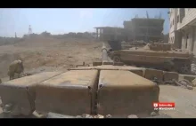 Syryjski T72 vs syryjski BMP