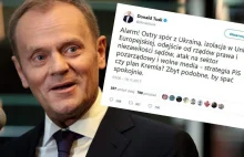 "Strategia PiS czy plan Kremla?". Bardzo bezpośredni wpis Tuska