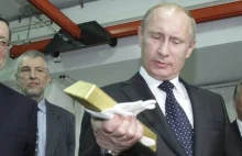 Potężny wzrost rosyjskich rezerw złota