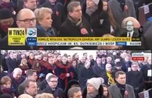 Porównanie transmisji na żywo z pogrzeby Adamowicza [TVN24 vs. TVP INFO]