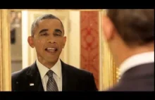 Spot reklamujący opiekę medyczna w Usa, czyli Obama robiący "selfie"