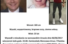Poszukiwny Tomasz Kłósek. Ostatni raz widziany 6 czerwca