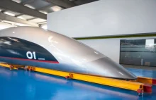 Pierwsza na świecie pełnowymiarowa kapsuła Hyperloop już gotowa do testów...